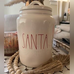 Rae Dunn ‘Santa’ Canister